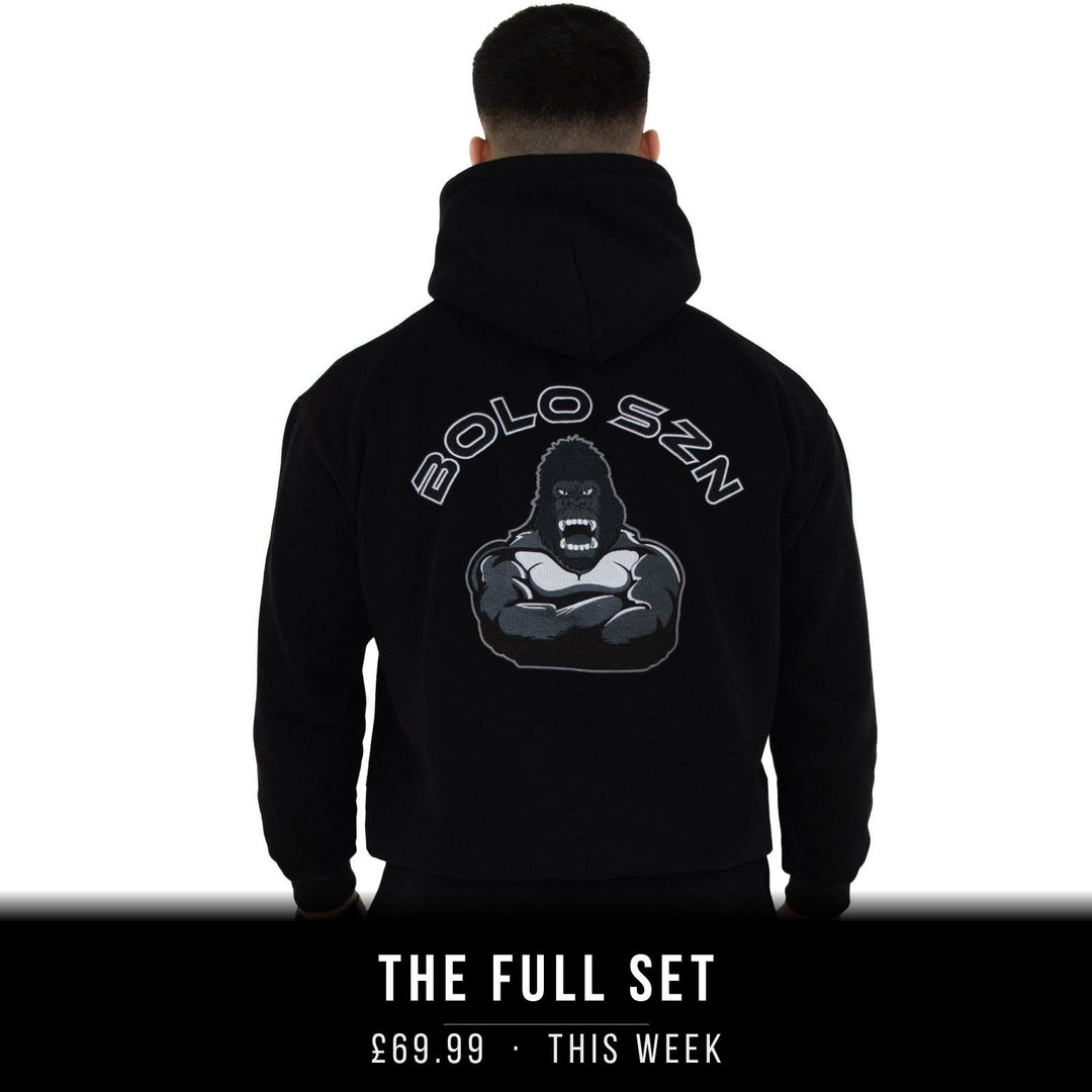 Midnight Black Hoodie Hoodie - Bolo Szn
