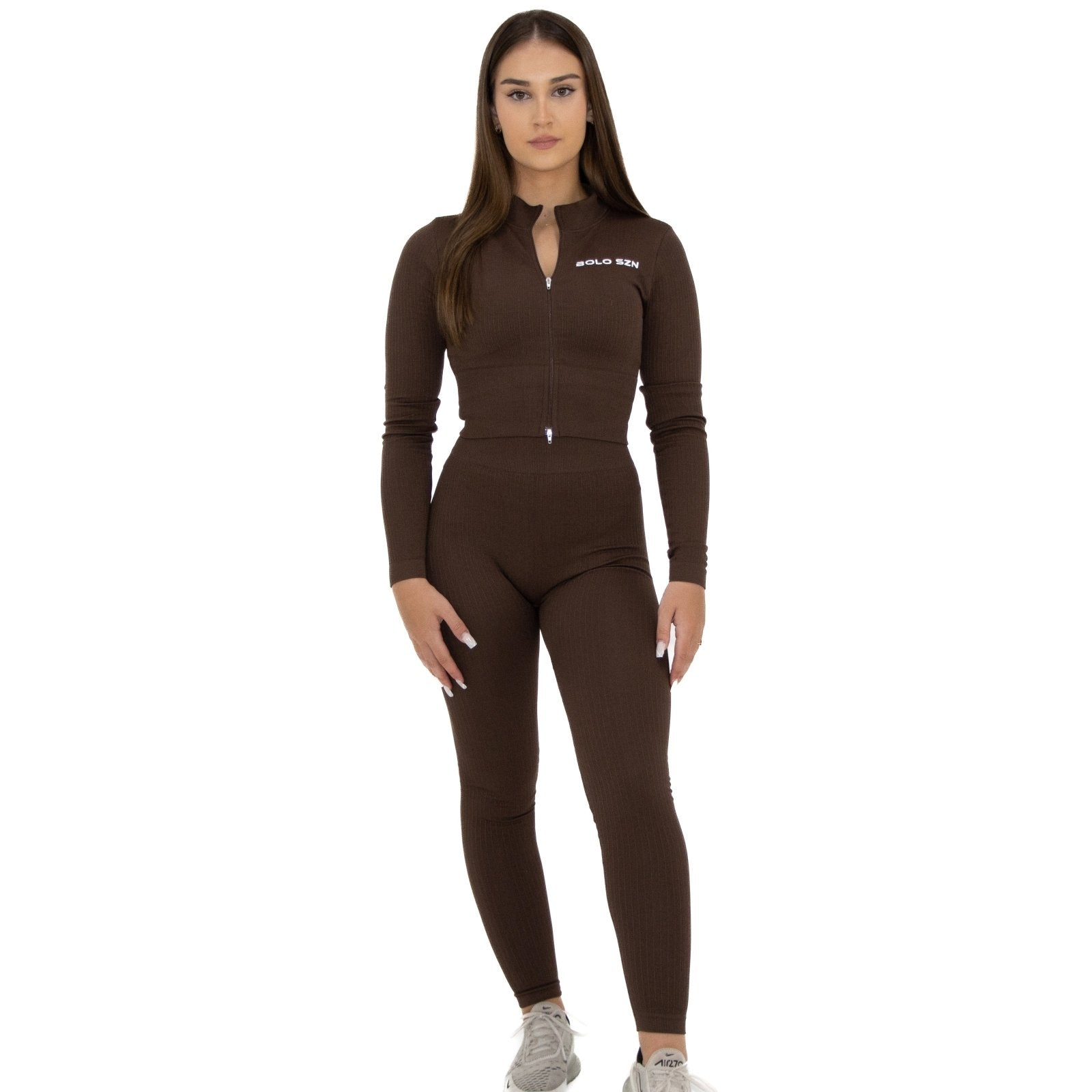 Long - Sleeved Crop Top Crop Top - Bolo Szn