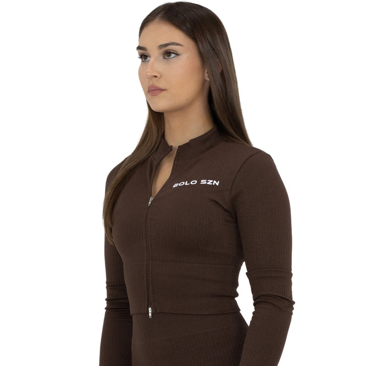 Long - Sleeved Crop Top Crop Top - Bolo Szn